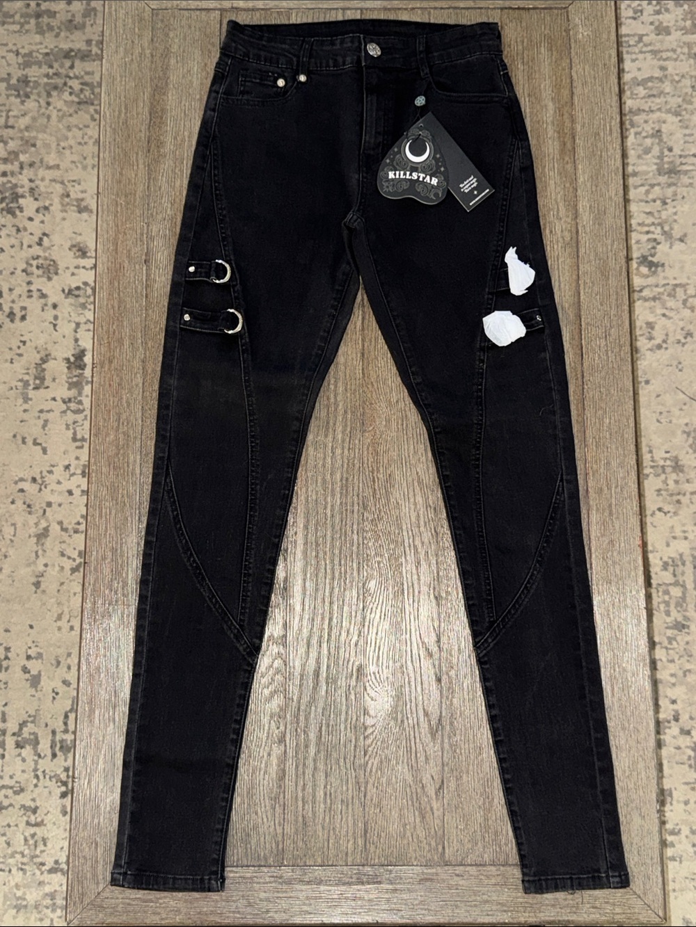 KILLSTAR Thom Jeans Black
